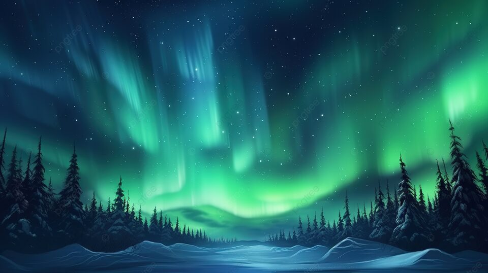 Night S Celestial Tapestry Polychromatic Aurora Borealis Illuminating The  Starry Sky Background, Aurora Borealis, Northern Lights, Northern Light  Background Image And Wallpaper for Free Download